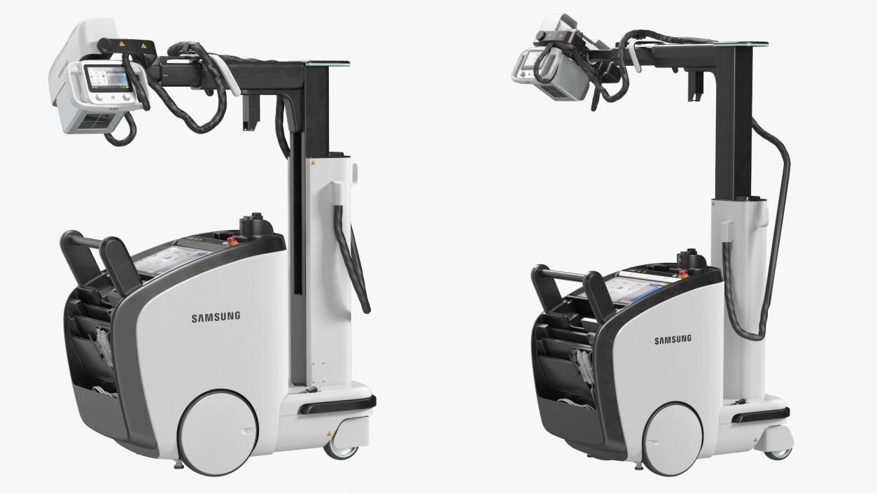 3D Digital Radiography System Samsung AccE GM85 Rigged