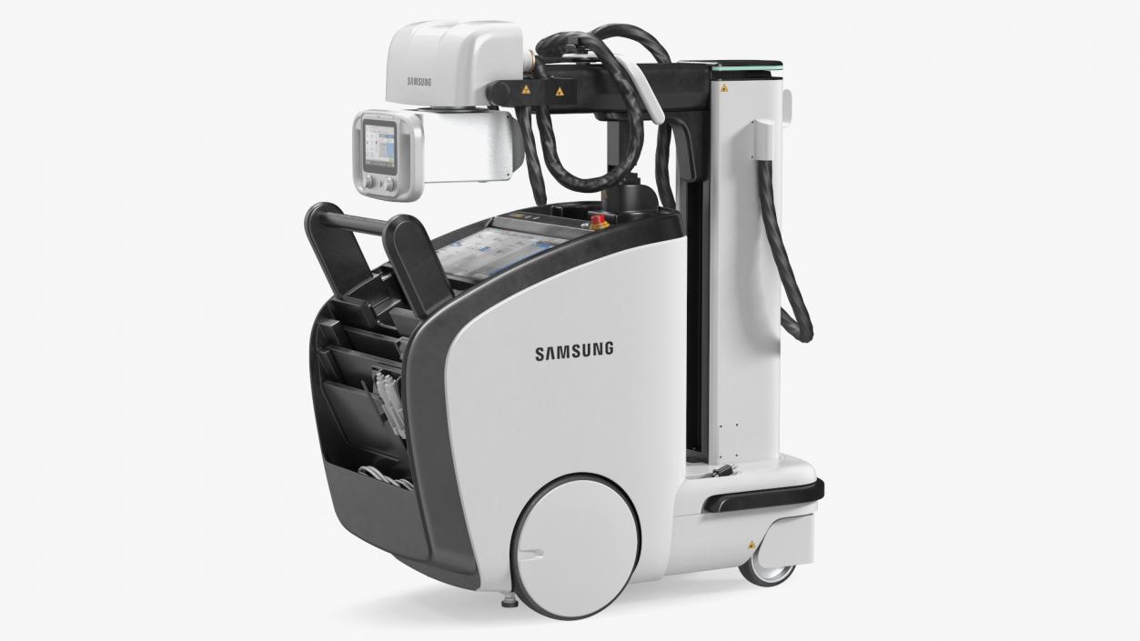 3D Digital Radiography System Samsung AccE GM85 Rigged