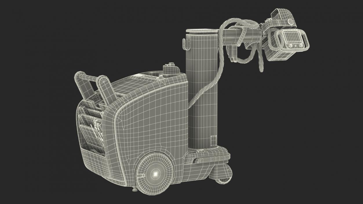 3D Digital Radiography System Samsung AccE GM85 Rigged