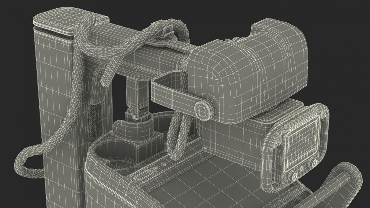 3D Digital Radiography System Samsung AccE GM85 Rigged