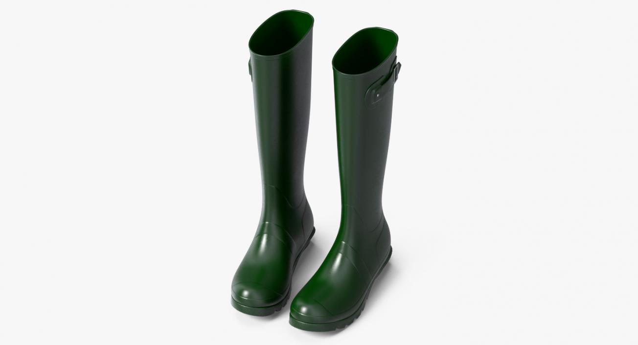 Waterproof Boots Collection 3D