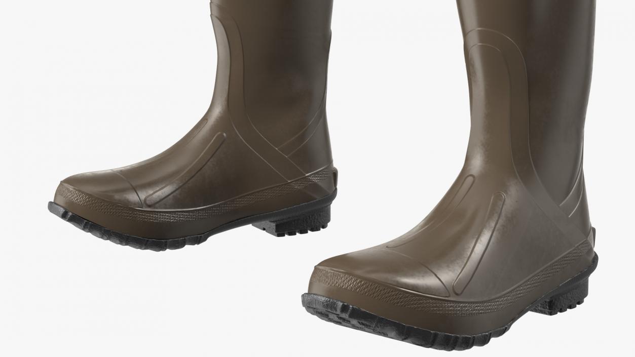 Waterproof Boots Collection 3D