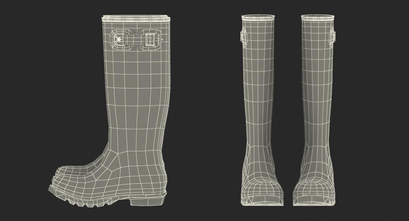 Waterproof Boots Collection 3D