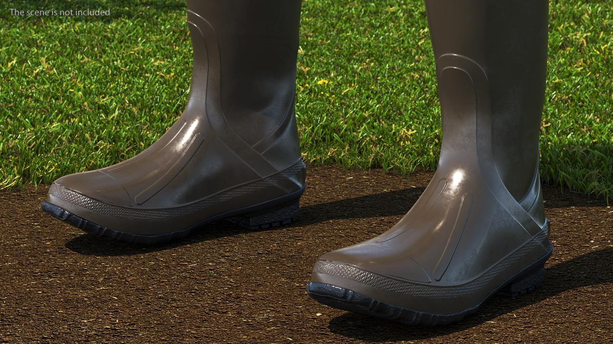 Waterproof Boots Collection 3D