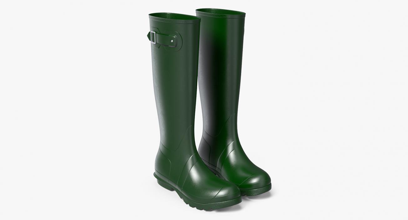 Waterproof Boots Collection 3D