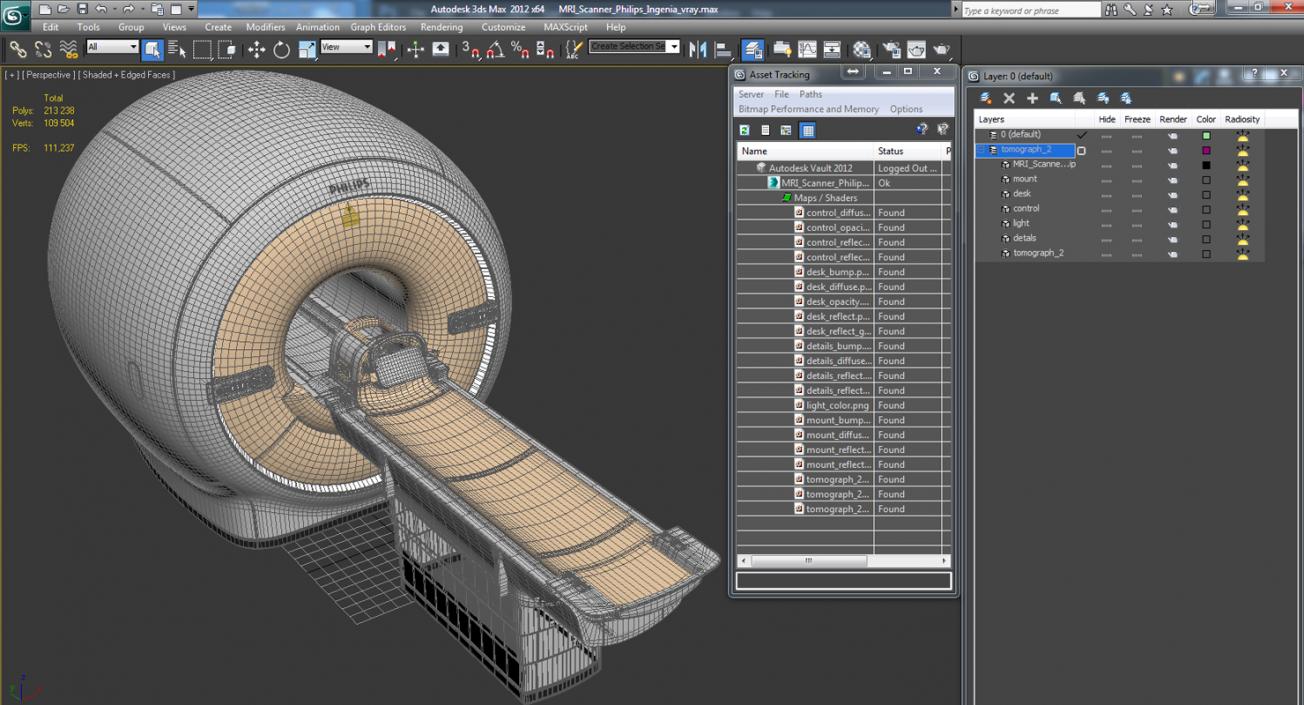 MRI Scanner Philips Ingenia 3D