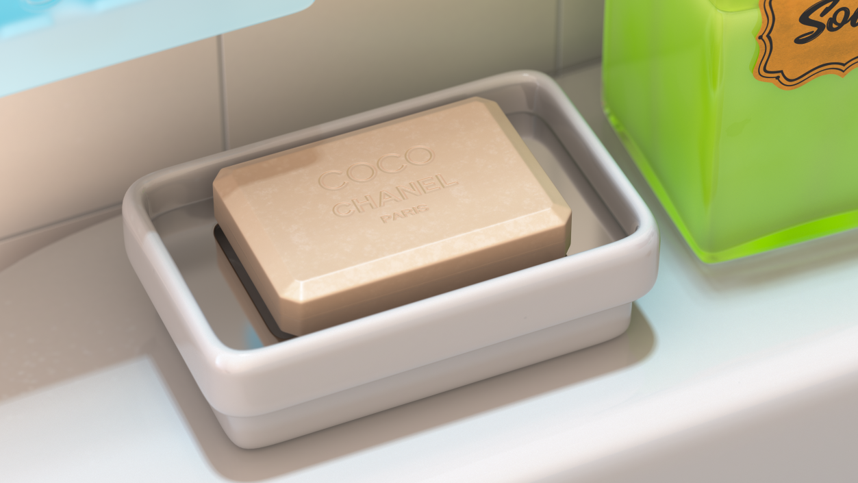 3D model Soap Dish Tower