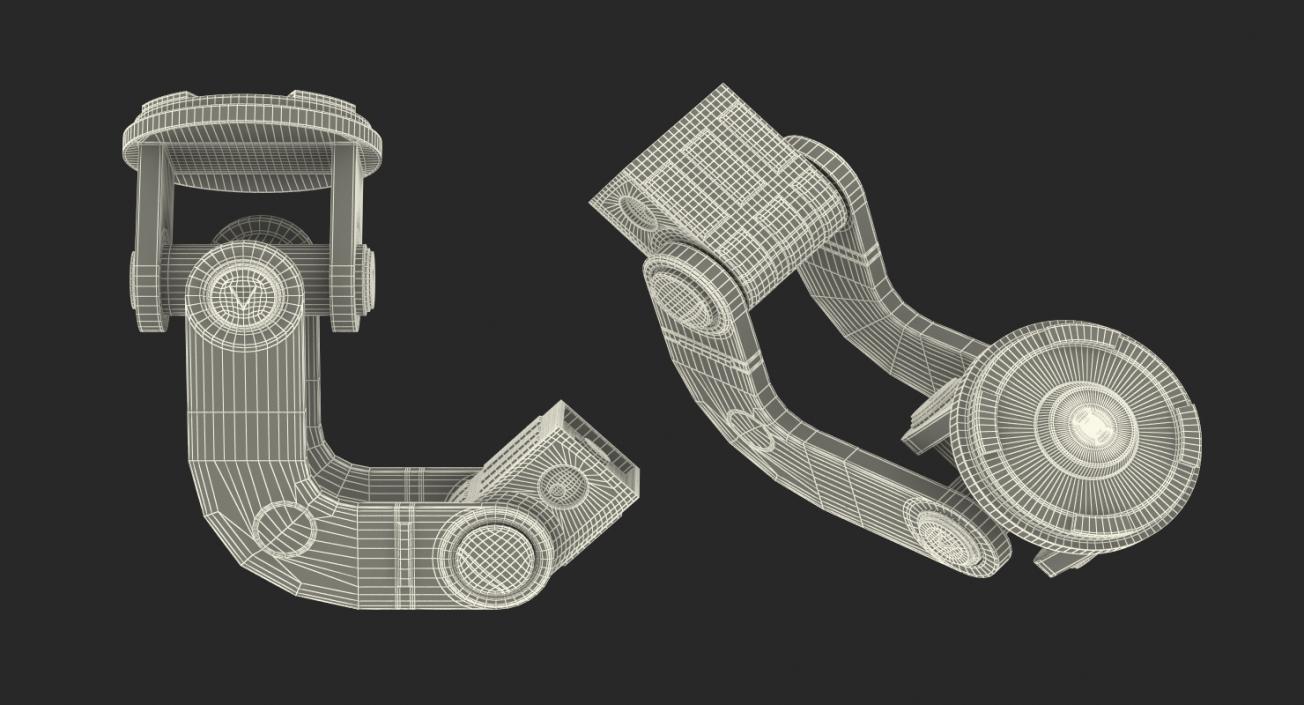 3D model Anodized Industrial Joints Set