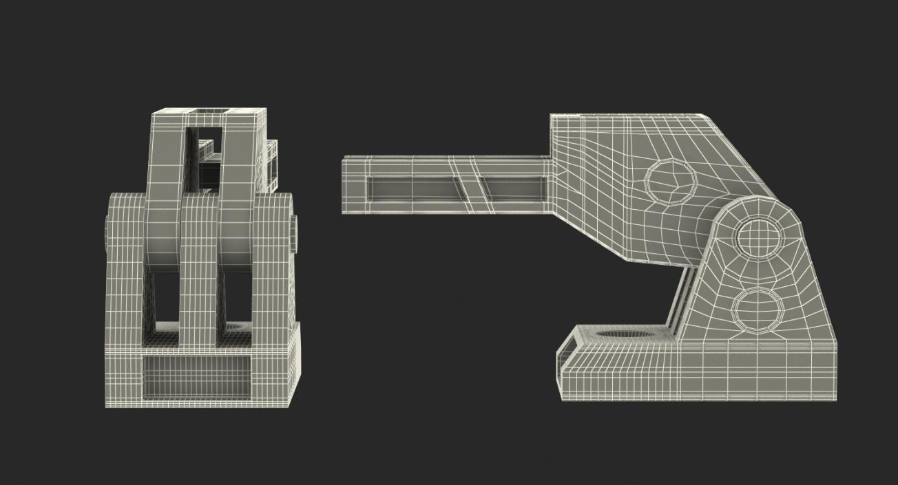 3D model Anodized Industrial Joints Set