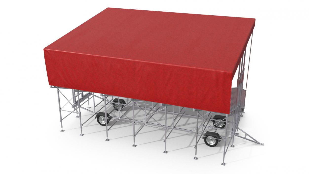 Mobile Grandstand 2 3D model