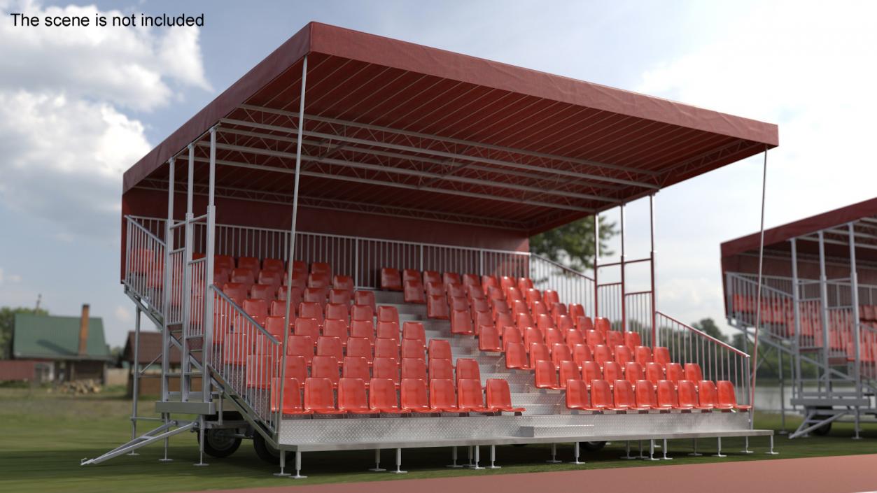 Mobile Grandstand 2 3D model