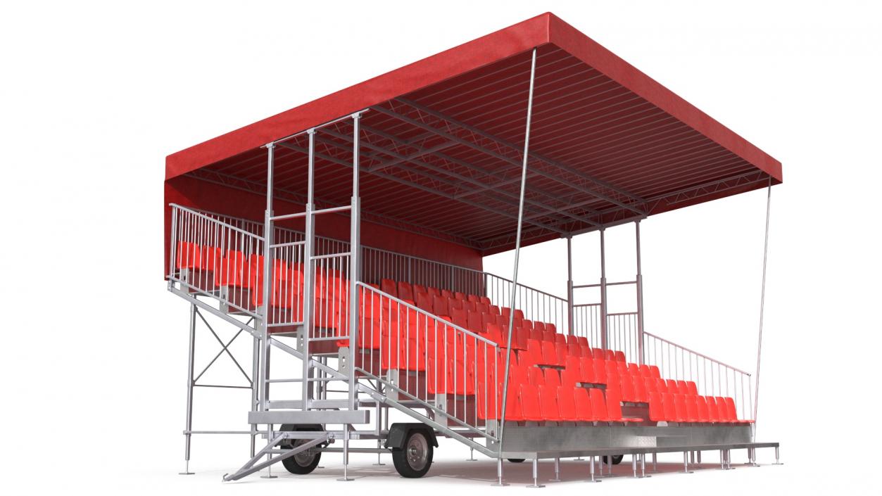 Mobile Grandstand 2 3D model