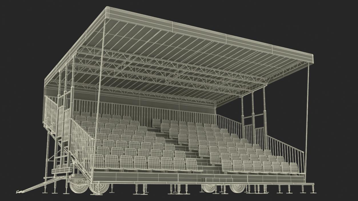 Mobile Grandstand 2 3D model