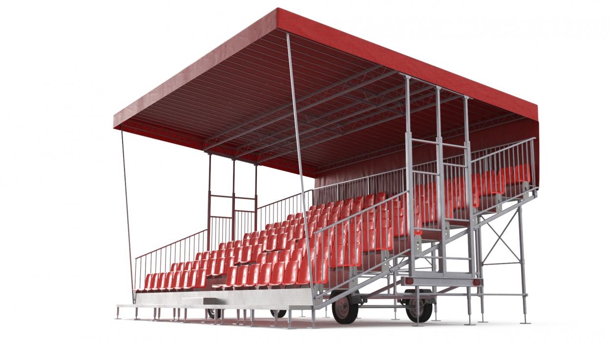 Mobile Grandstand 2 3D model