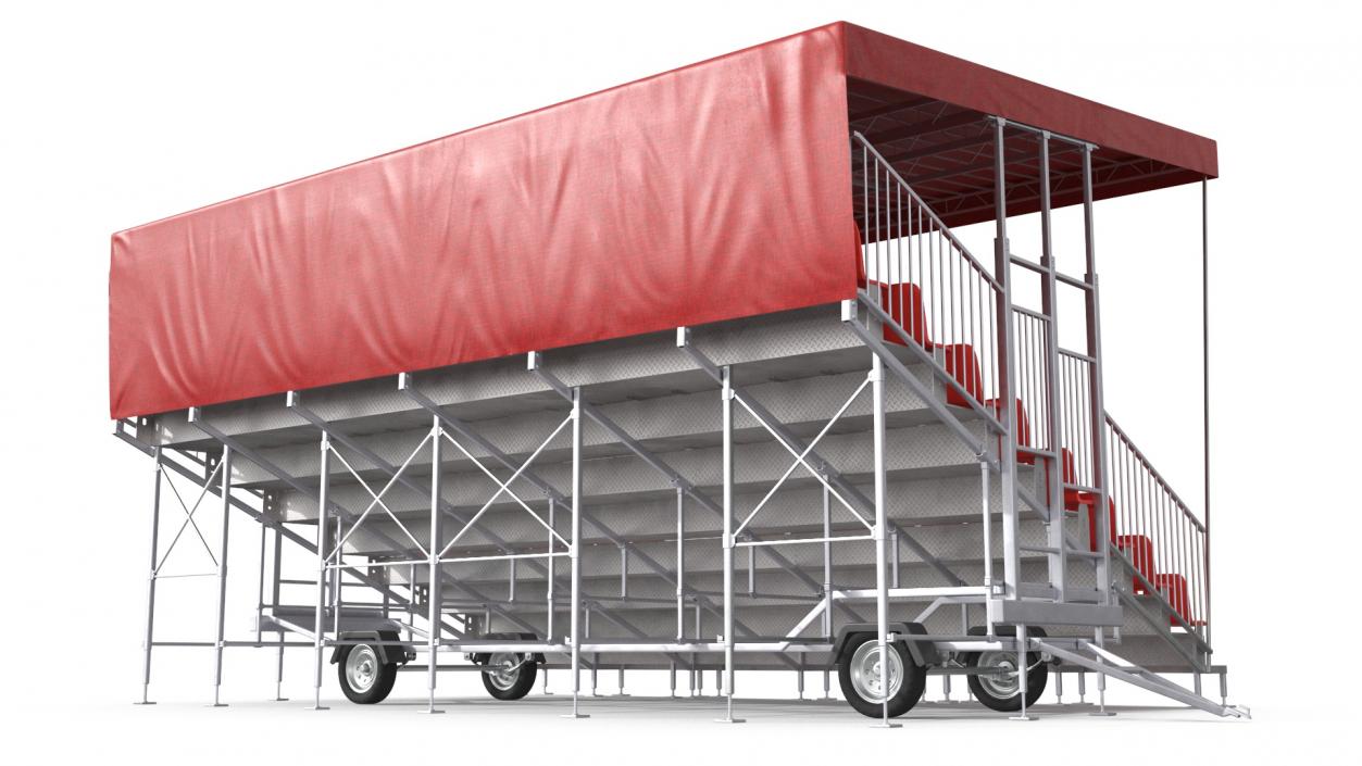 Mobile Grandstand 2 3D model