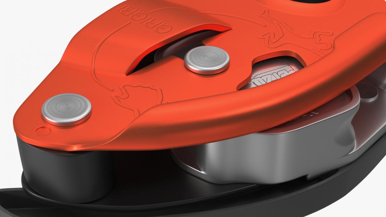 Descender Gri Gri Petzl Red 3D