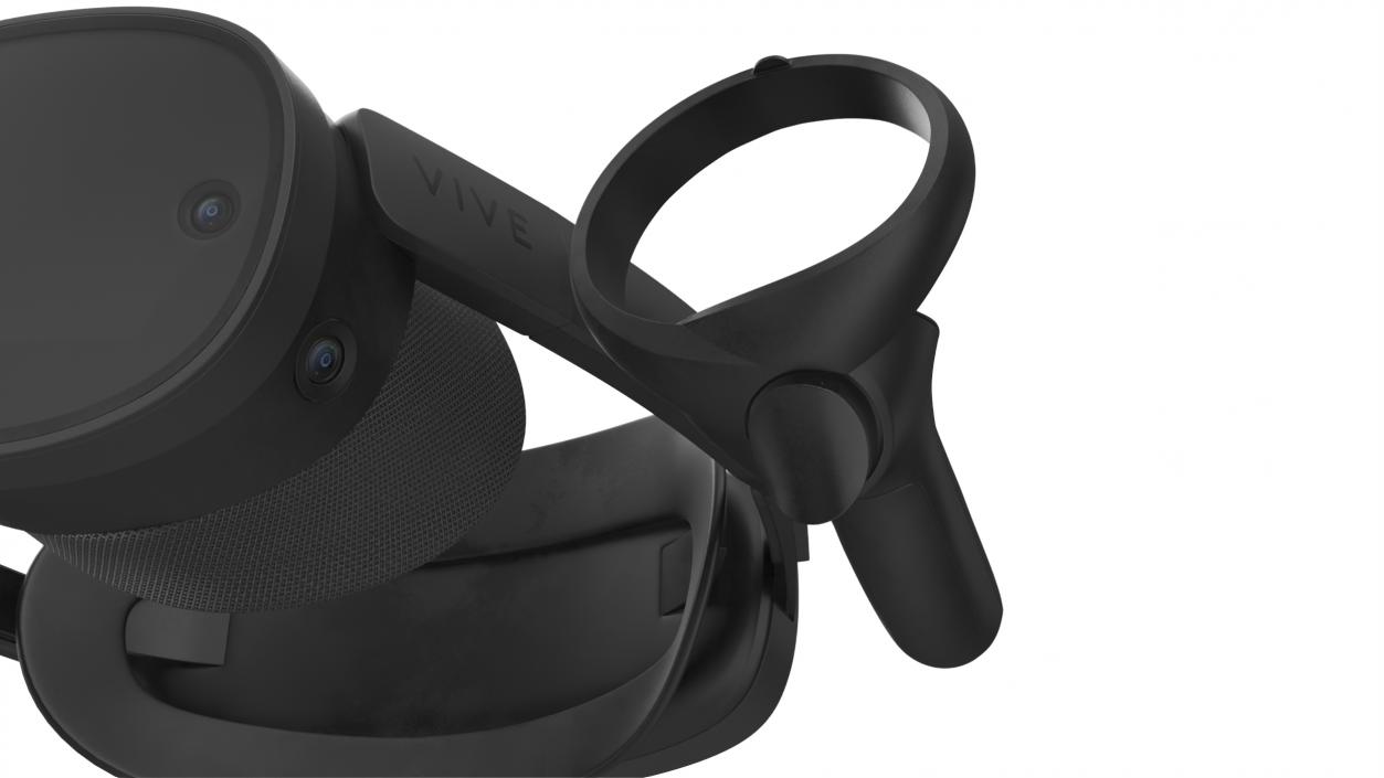 HTC Vive XR Elite with Controllers 3D model