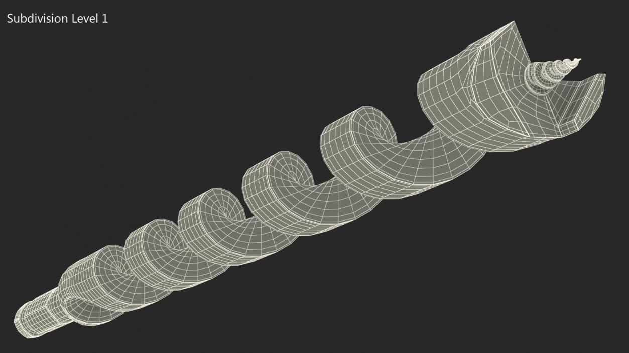 3D Carbide Tipped Auger Bit New model
