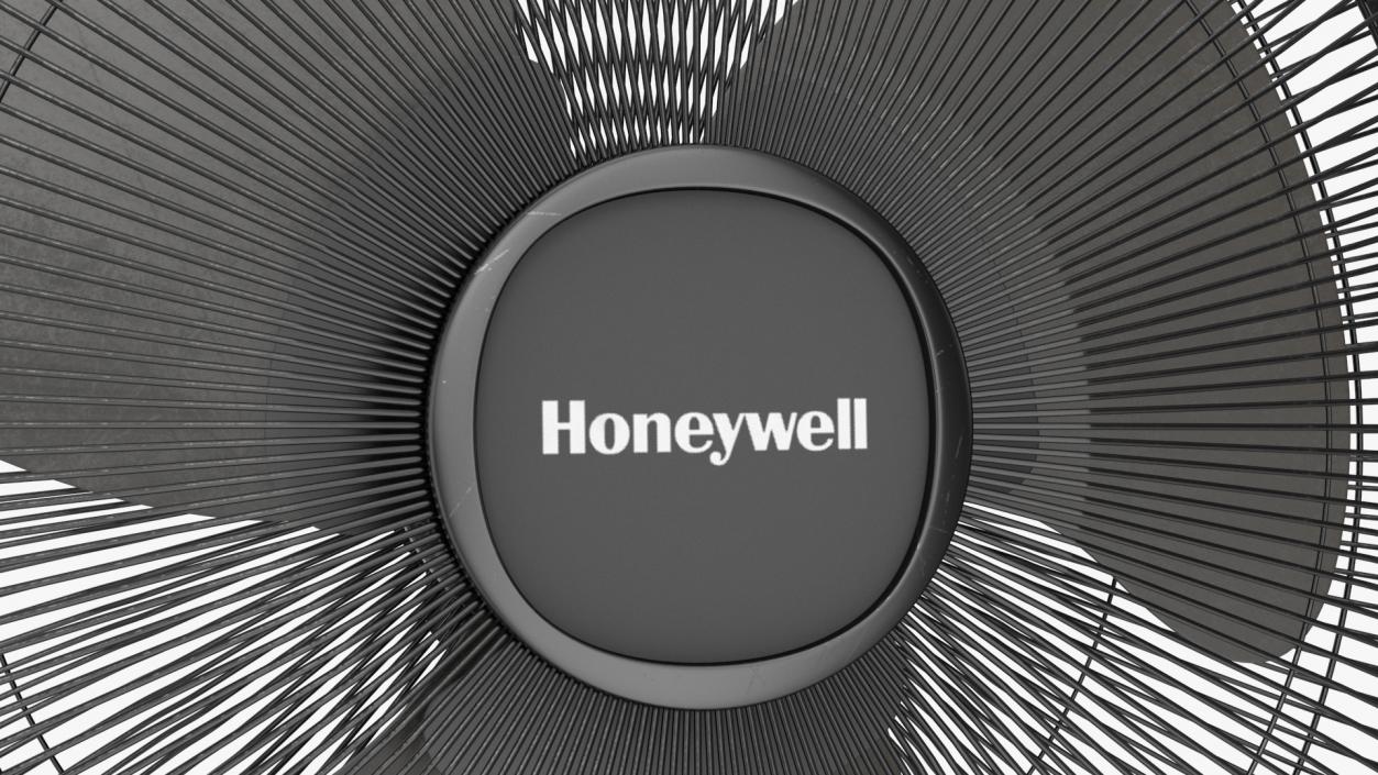 3D model Floor Fan Honeywell Black