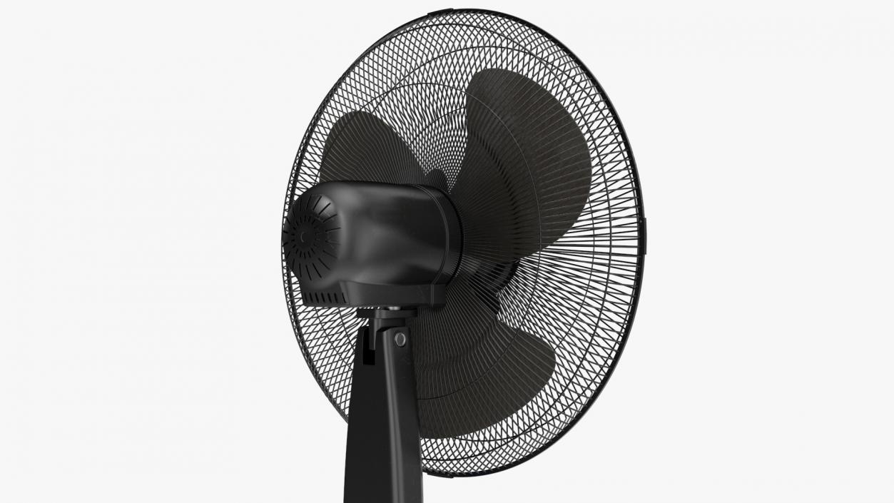 3D model Floor Fan Honeywell Black