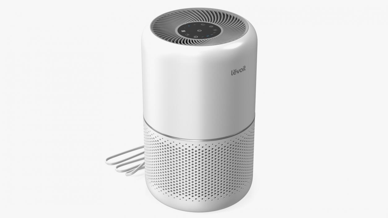 3D model Levoit White Air Purifier