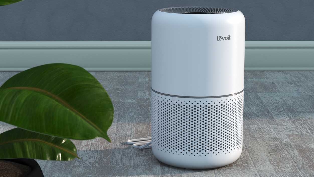 3D model Levoit White Air Purifier