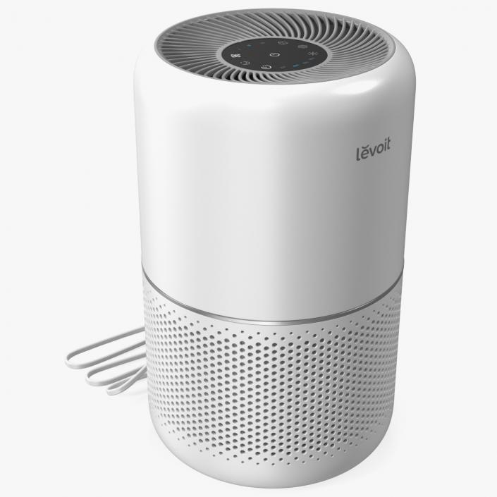 3D model Levoit White Air Purifier