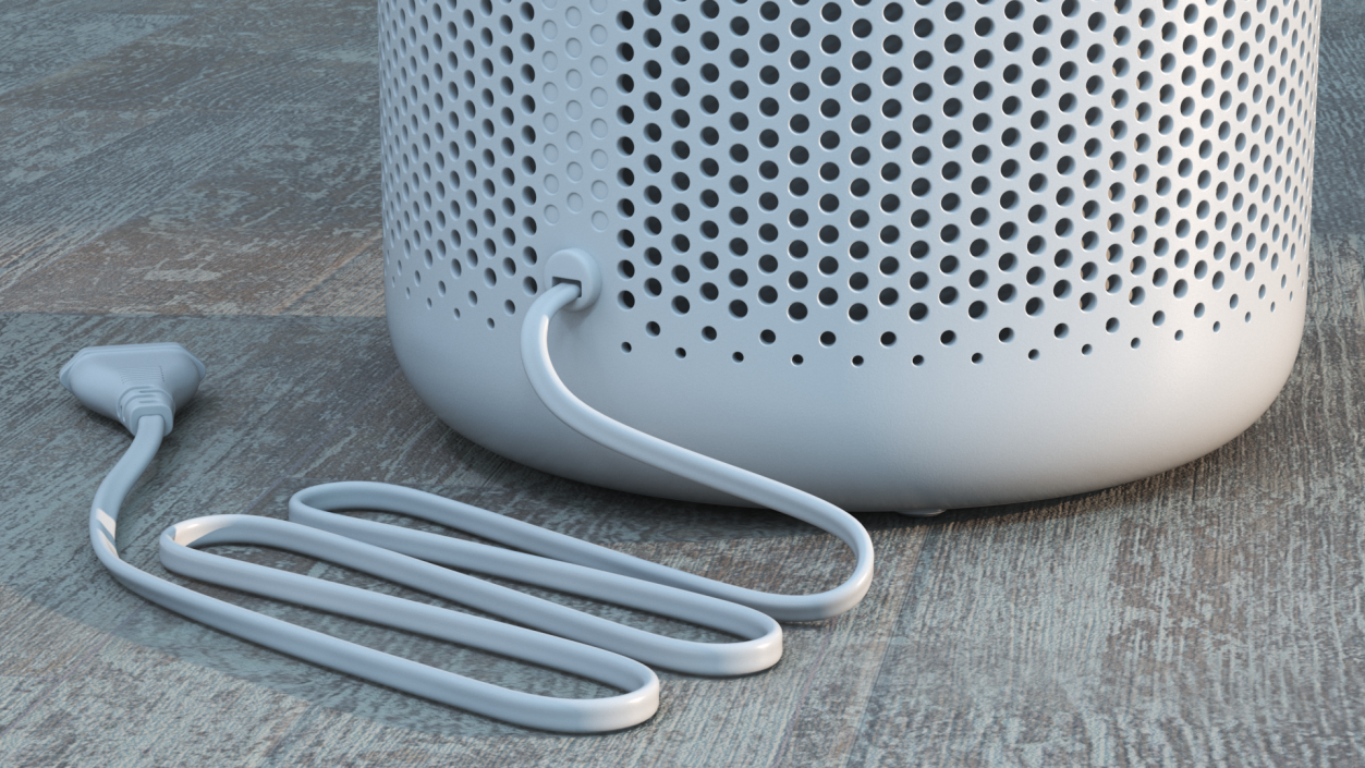 3D model Levoit White Air Purifier