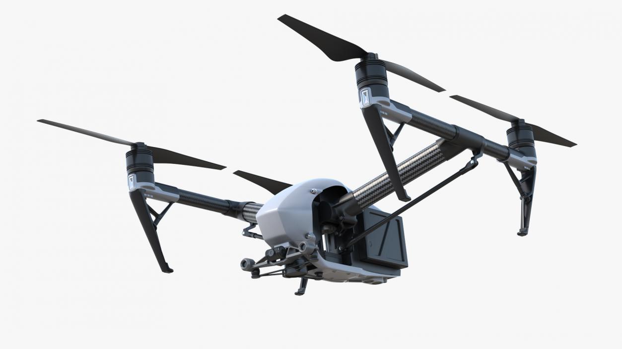 3D model DJI Inspire 2 Quadcopter Drone