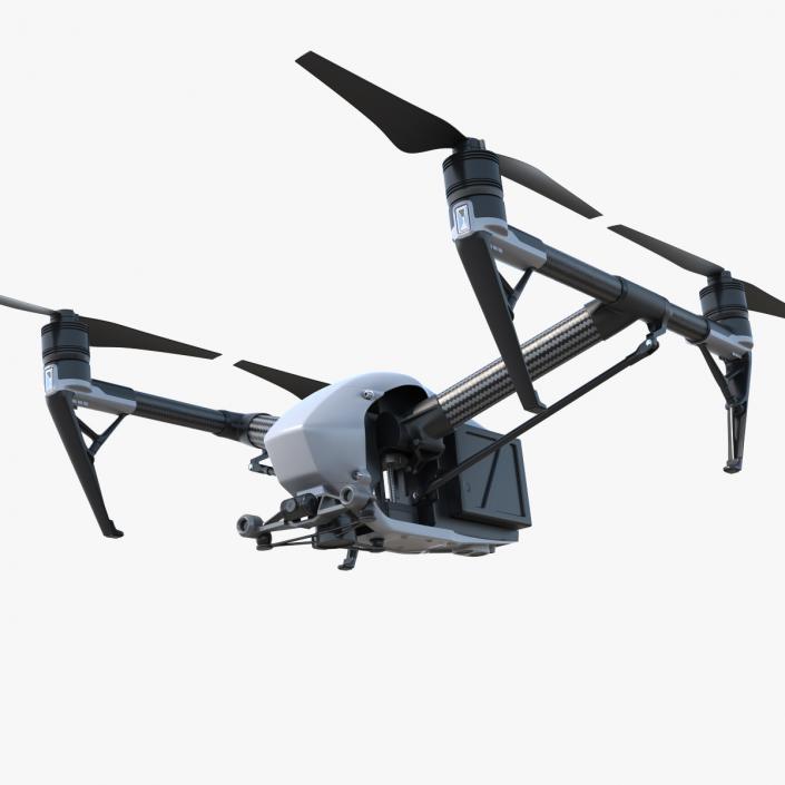 3D model DJI Inspire 2 Quadcopter Drone