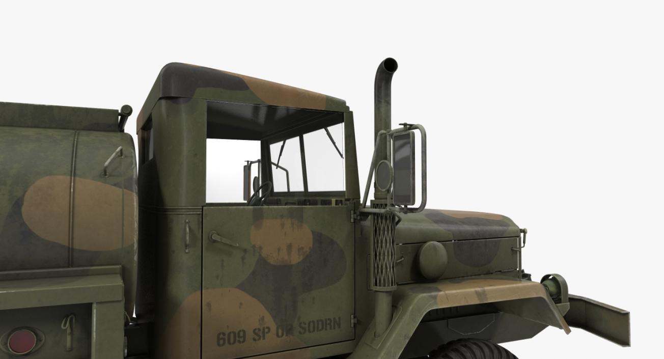 Fuel Tank Truck m49 3D model