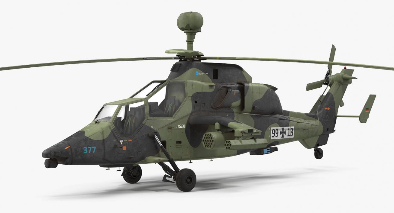 Eurocopter Tiger EC665 German 3D model