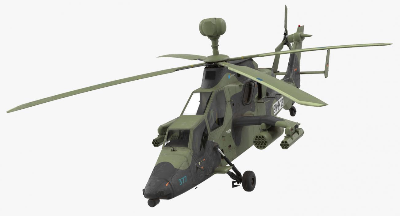 Eurocopter Tiger EC665 German 3D model