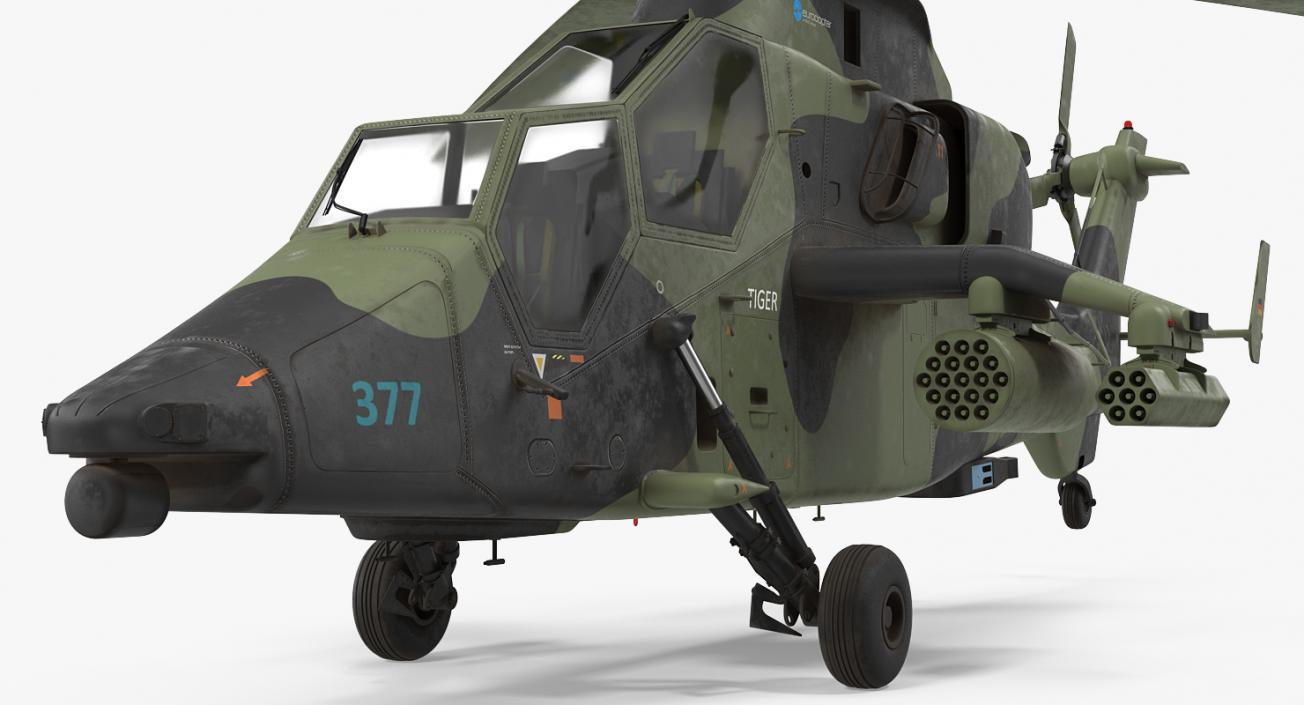 Eurocopter Tiger EC665 German 3D model