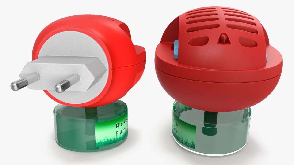 3D Indoor Mosquito Fumigator Heater Red