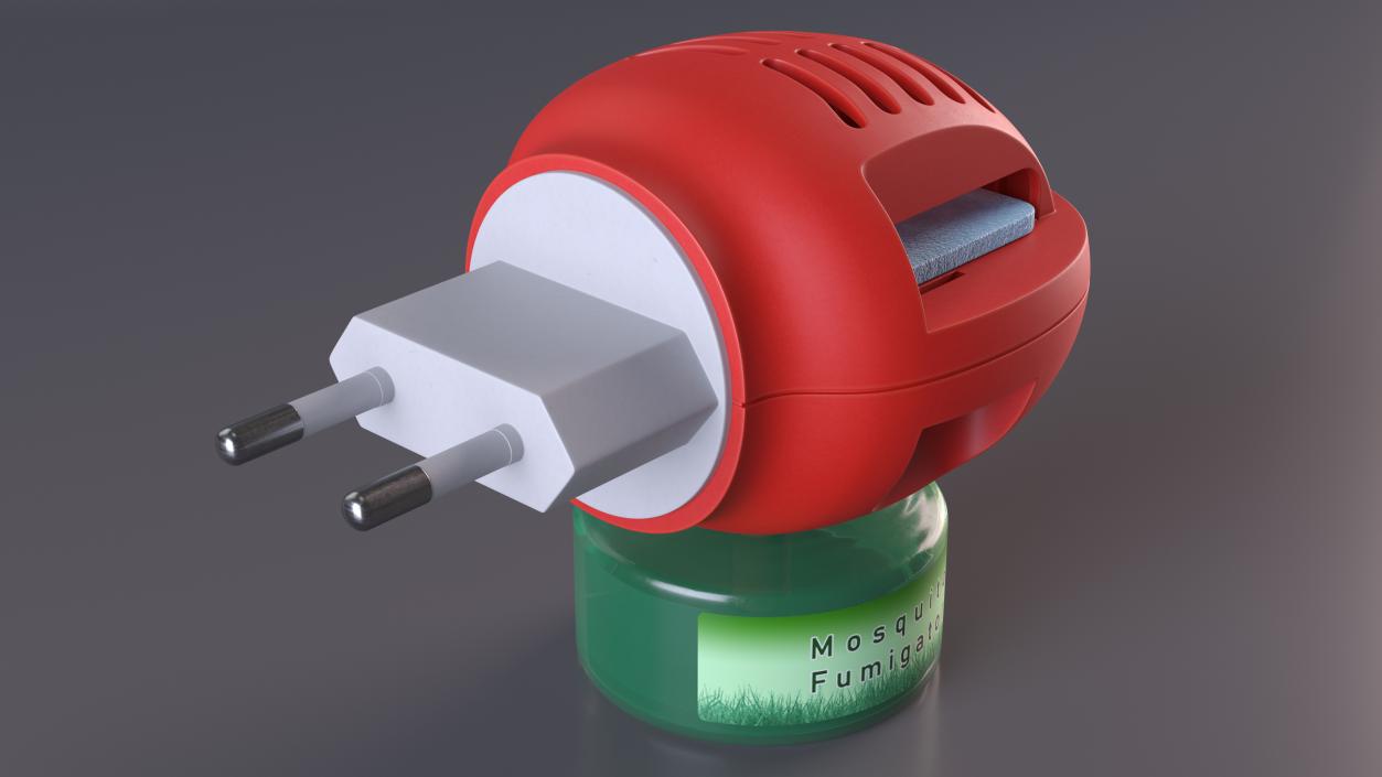 3D Indoor Mosquito Fumigator Heater Red