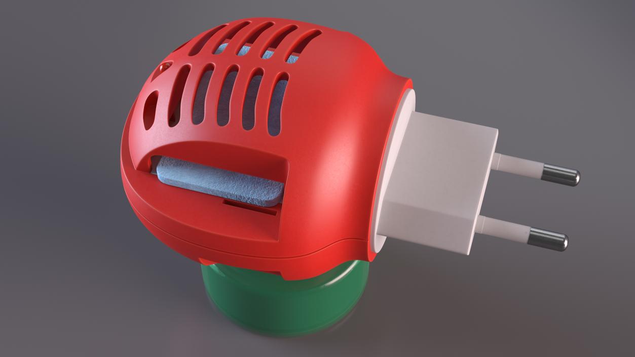 3D Indoor Mosquito Fumigator Heater Red