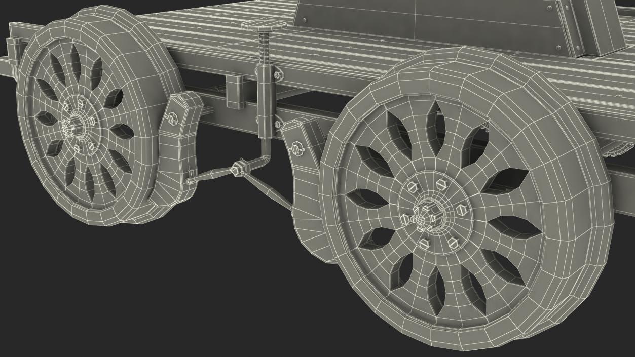 3D model Kalamazoo Railway Handcar