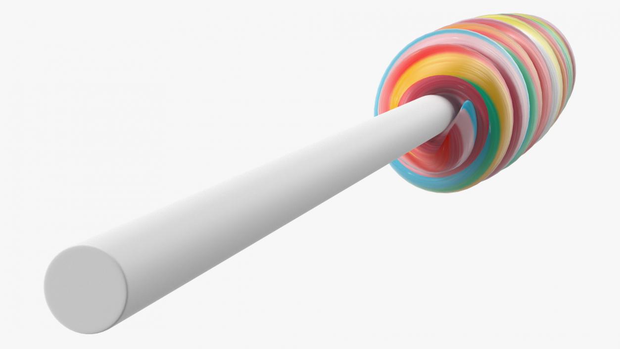 3D Twisty Hard Lollipop Candy