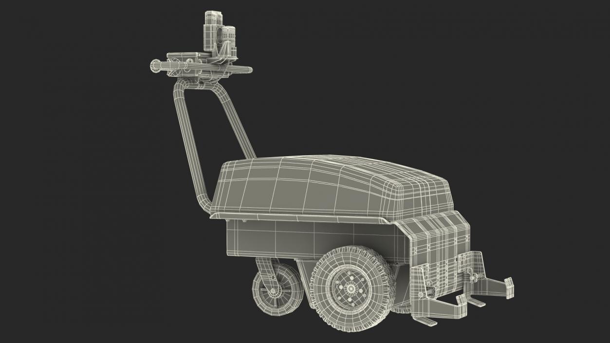 Old Shopping Cart Retriever 3D