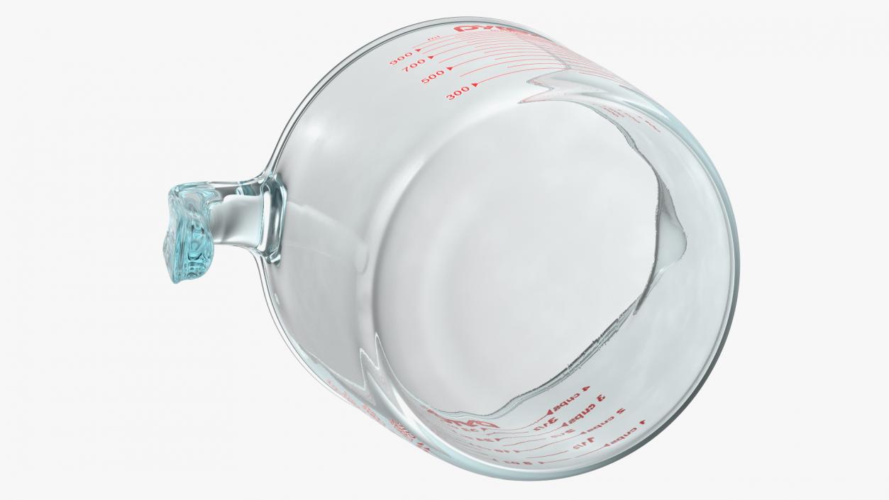 3D Pyrex Measuring Cup 1000ml