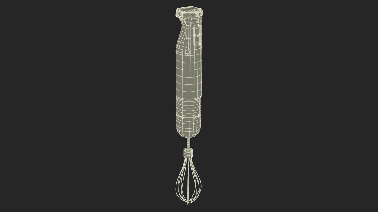 3D Handheld Immersion Blender with Egg Whisk