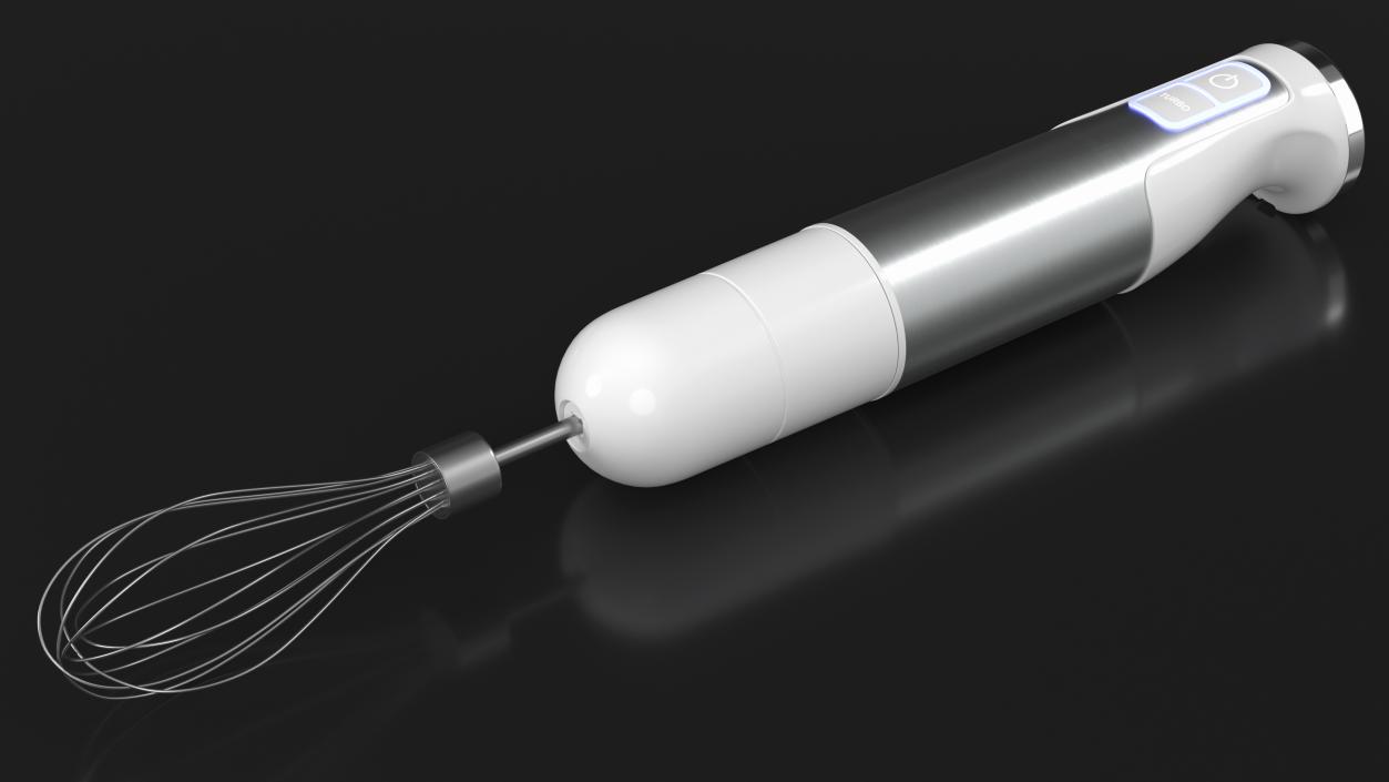 3D Handheld Immersion Blender with Egg Whisk