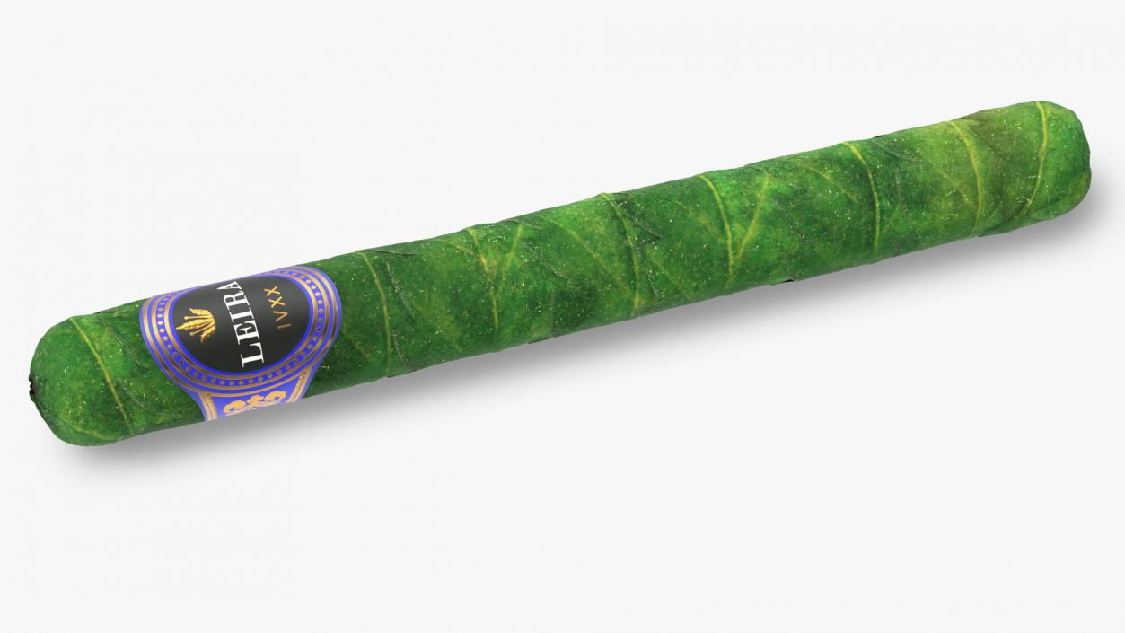 3D model Cannabis Cigar Leira Long