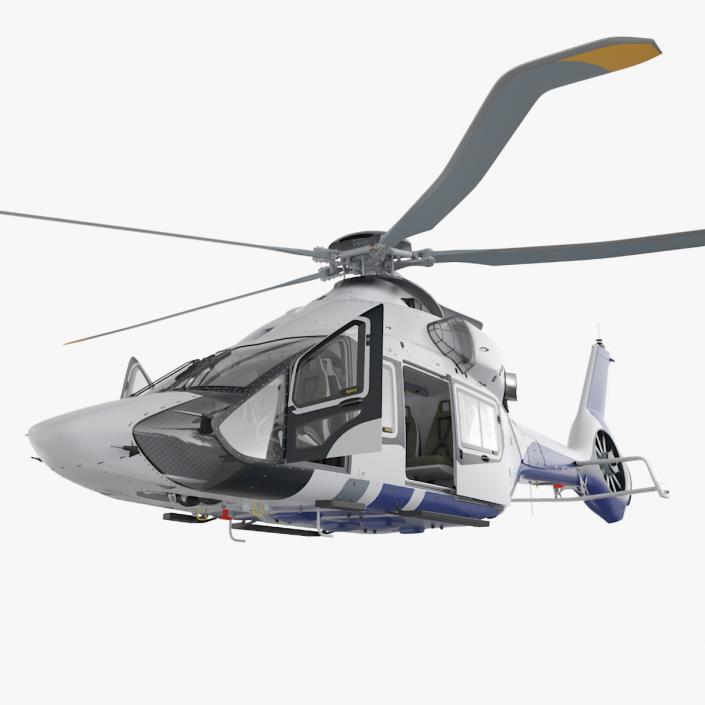 Medium Utility Helicopter Rigged 3D