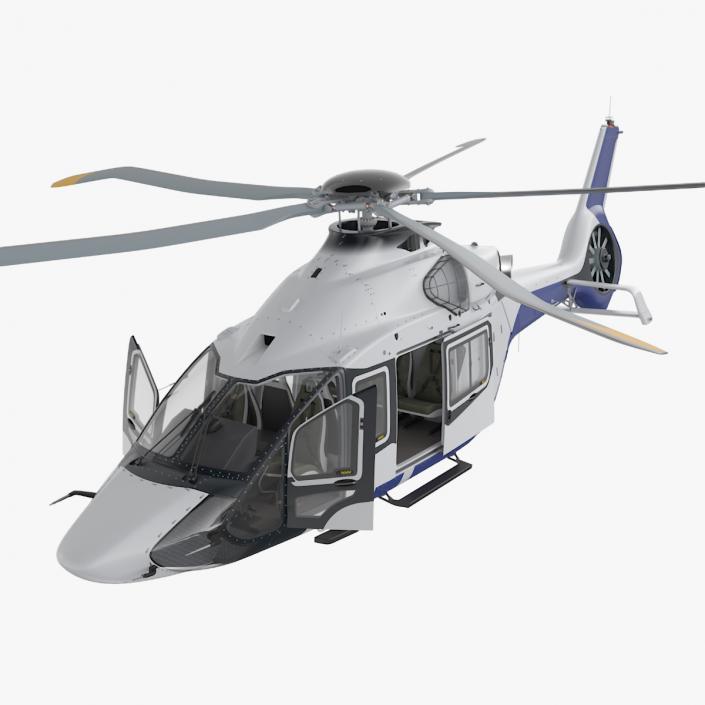 Medium Utility Helicopter Rigged 3D