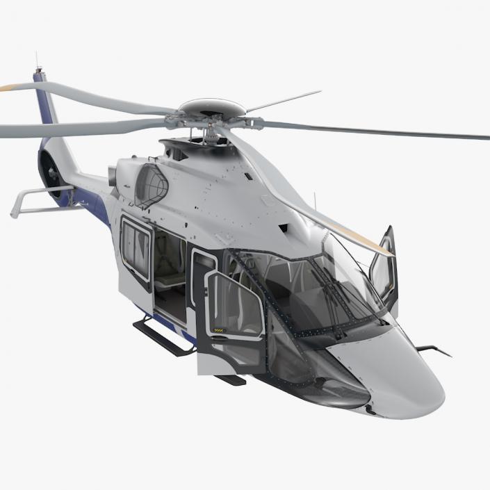 Medium Utility Helicopter Rigged 3D