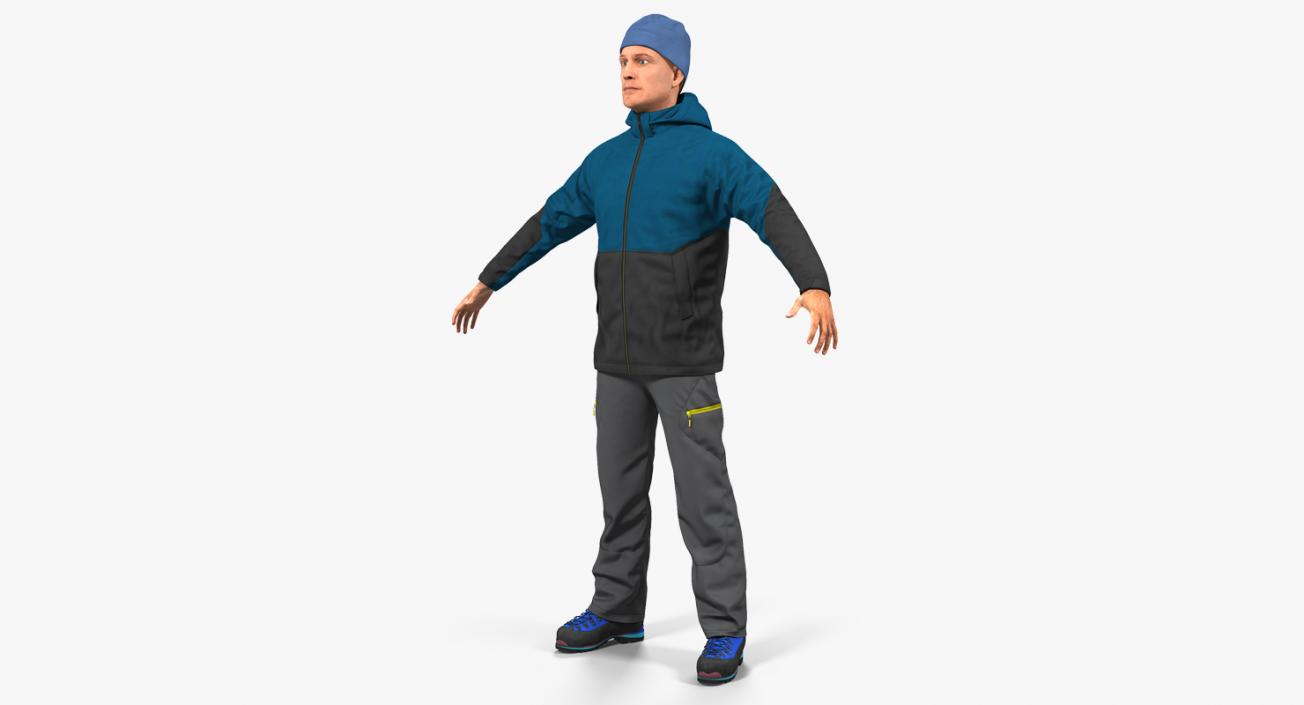 3D Winter Men Sportswear