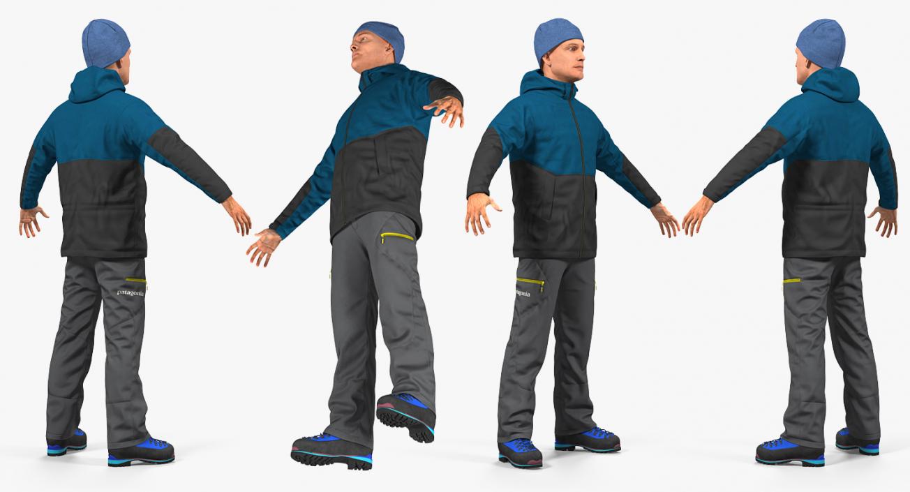 3D Winter Men Sportswear