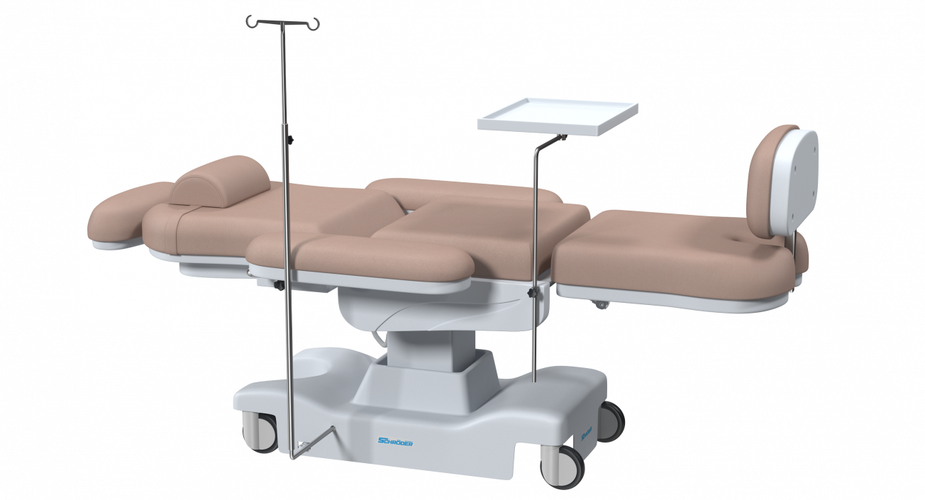 3D Electronic Chemotherapy Chair Rigged